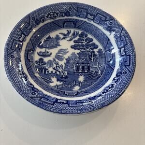 Blue Willow England Bowl Or Trinket Dish 5.25”